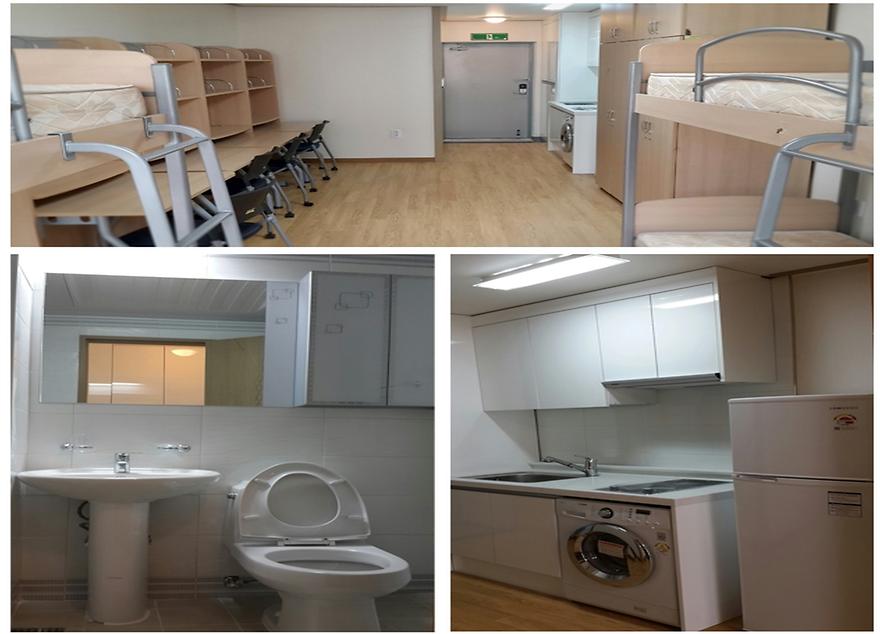 ▲Expected facilities of Jungreung dorm. 